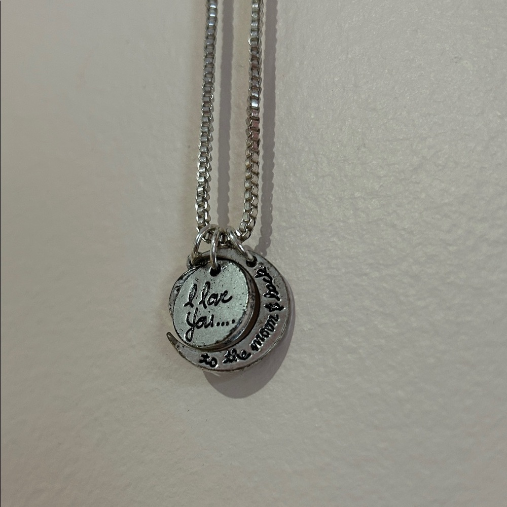 4 For $10- Silver Charm Gift Necklace